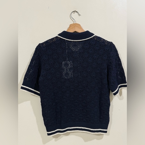 Frame Denim Navy Knit Top - Picture 7 of 10